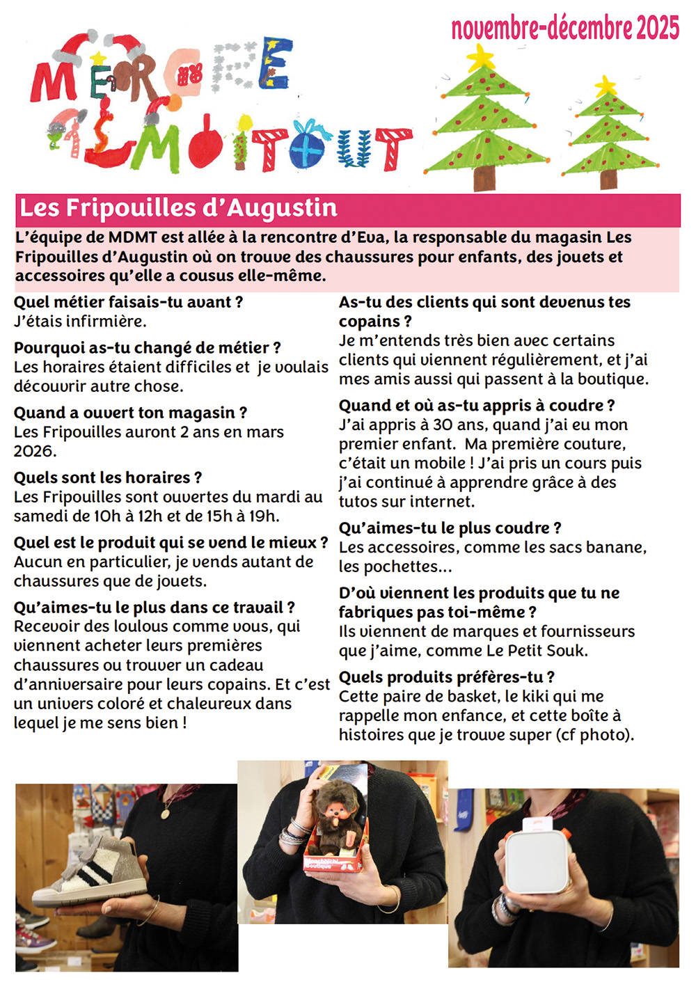 Mercre'dis-moi TOUT Novembre/décembre 2025